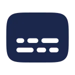 Subtitles SVG Icon